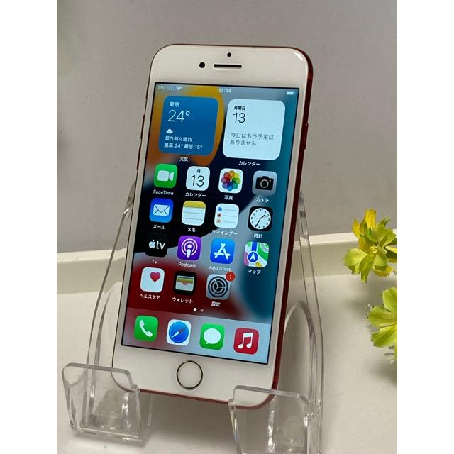 iPhone 7 美品 SIMフリー docomo iPhone7 128GB レッド MPRX2J/A 〇 