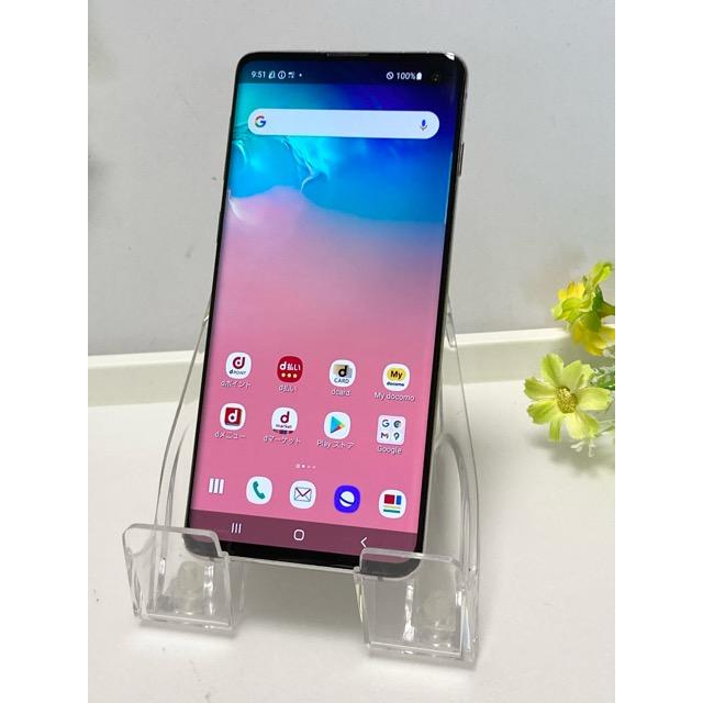 Galaxy S10 SC-03L docomo SIMフリー ROM 128GB RAM 8GB [プリズム ホワイト] 判定〇 バッテリー良好 スマホ本体 中古 A9632 | Galaxy S