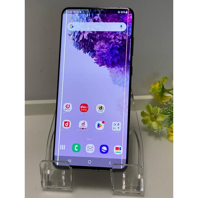 docomo SC-52A SAMSUNG Galaxy S20+ 5G コスミックグレー ROM 128GB RAM 12GB 現状 訳あり品 A9635 | Galaxy S