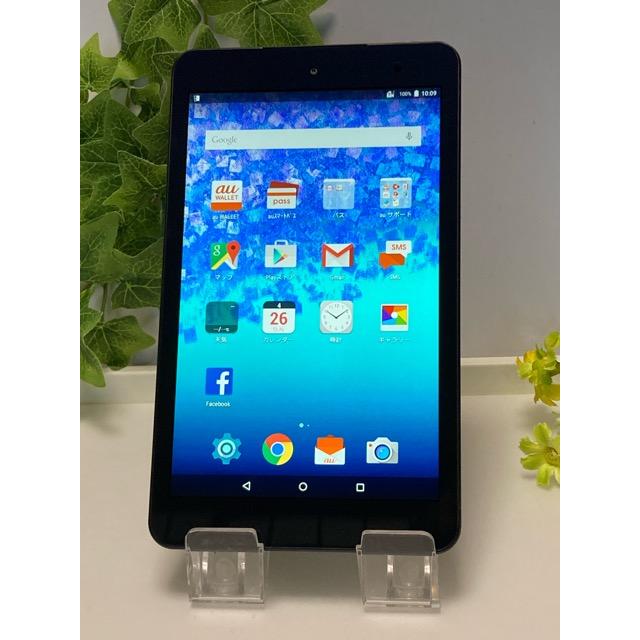 Qua tab 01 KYT31 ネイビー　au SIMロック解除済　au Qua tab（キュア タブ）中古　A9655 | Qua tab