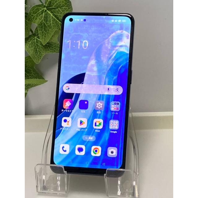 訳あり Reno7 A CPH2353 6.4インチ 6GB/128GB スターリーブラック★ スマホ本体 ※液晶全体ムラ 表示不良 A9664 | Reno