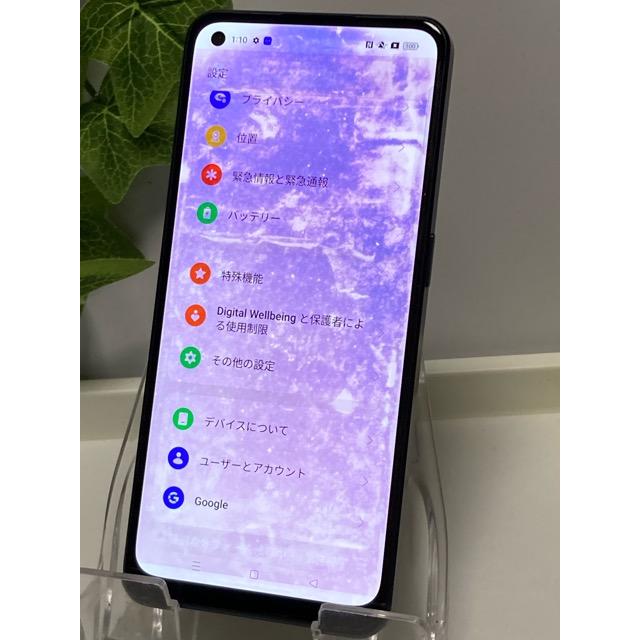 訳あり Reno7 A CPH2353 6.4インチ 6GB/128GB スターリーブラック★ スマホ本体 ※液晶全体ムラ 表示不良 A9664 | Reno | 01