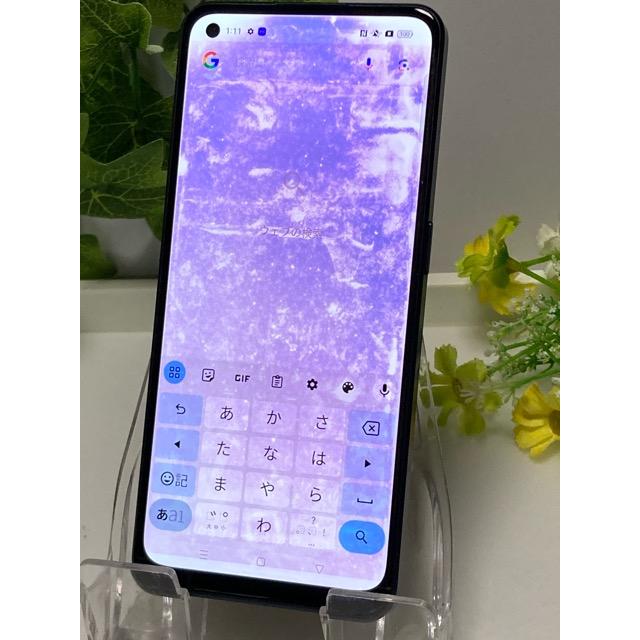 訳あり Reno7 A CPH2353 6.4インチ 6GB/128GB スターリーブラック★ スマホ本体 ※液晶全体ムラ 表示不良 A9664 | Reno | 06