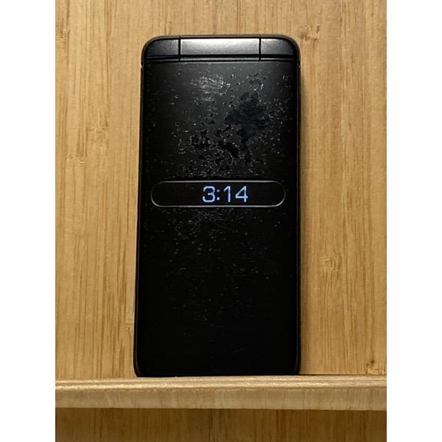 au by KDDI 京セラ GRATINA KYF42 ブラック ★SIMロック解除済み★ガラホ（nano SIM) 携帯電話 本体 A9716 | KYOCERA | 01