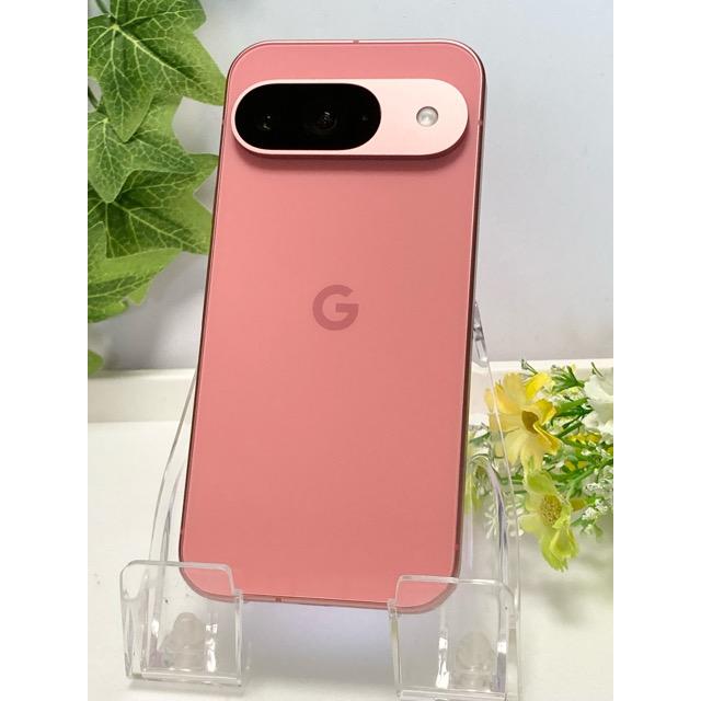 【新品同様】SIMフリー au Google Pixel9 128GB ピオニー RAM:12GB 〇判定 【展示品 未使用】現品のみ A9740