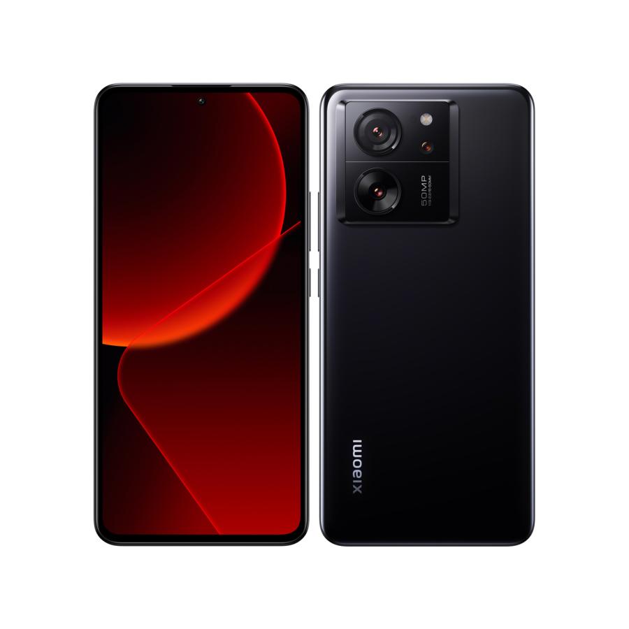 新品同様★ au SIMフリー シャオミ Xiaomi 13T  ブラック XIG04 メモリ8GB ROM256GB  5G スマートフォン★ A9758の画像