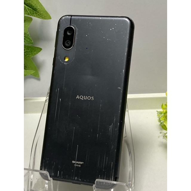 AQUOS sense au SHARP sense3 SHV45 ブラック☆ 4GB 64GB (SIMロック