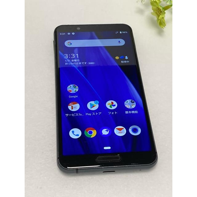 AQUOS sense au SHARP sense3 SHV45 ブラック☆ 4GB 64GB (SIMロック 