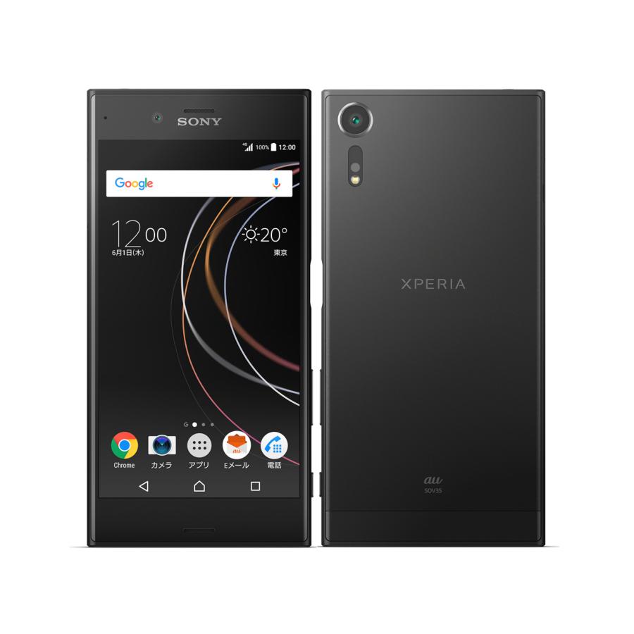 Xperia SONY ソニー XPERIA XZS SOV35 au SIMフリー ブラック (SIM