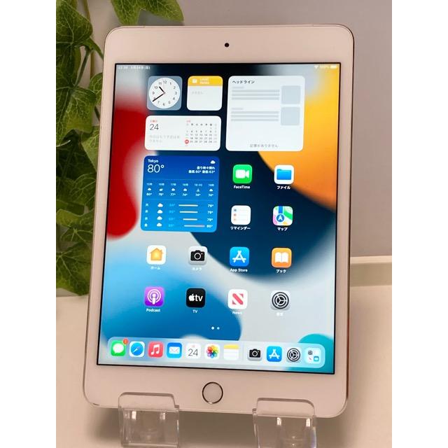 iPad mini SIMフリー 第4世代 Wi-Fi + Cellular 128GB シルバー MK772J
