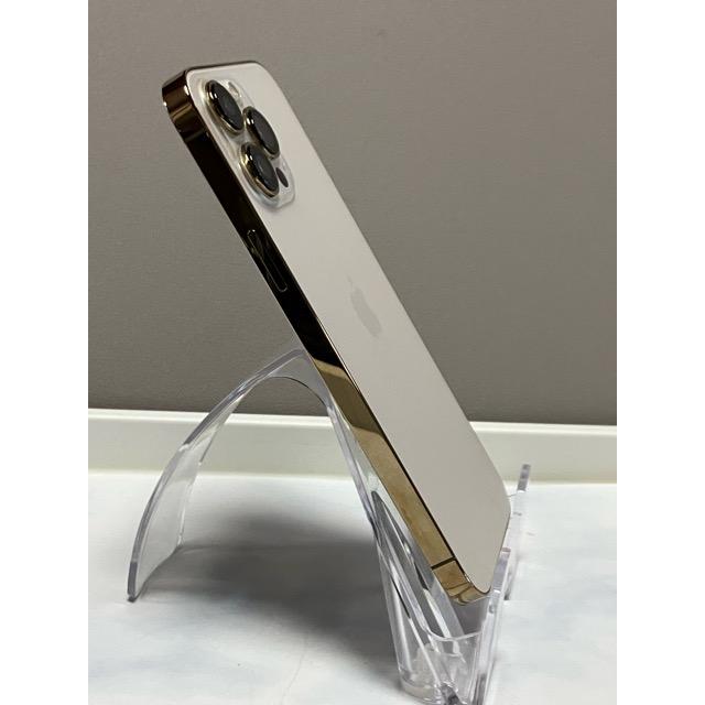 美品 アップル Apple iPhone 13 pro Max 512GB ゴールド 国内版 SIMフリー [MLJV3J/A] 送料無料 A9774の画像