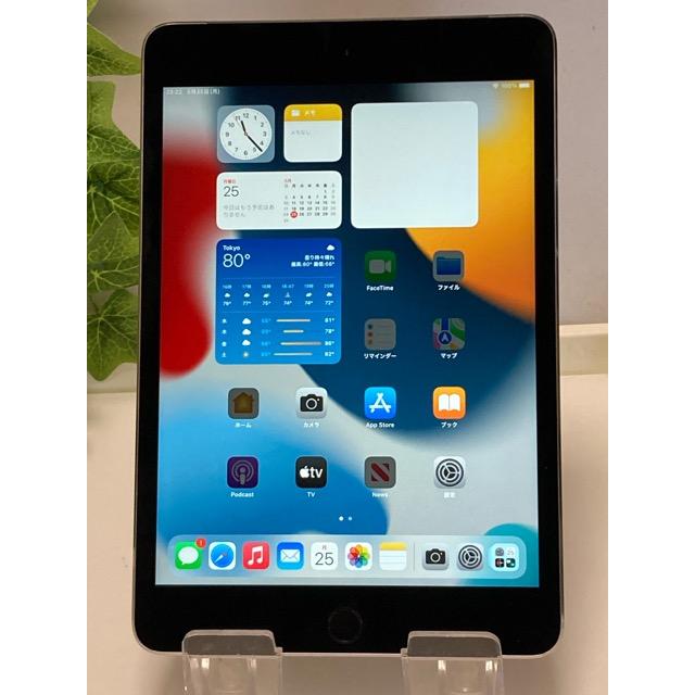 Apple iPad mini 第4世代セルラーモデル(バッテリー92%)送料込 iPad mini 訳あり SIMフリー 第4世代/Wi-Fi+セルラー/32GB/A1550