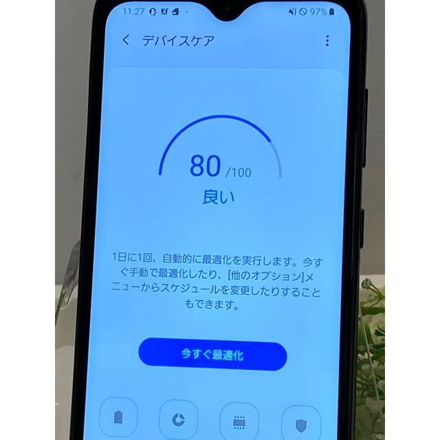 Galaxy A SIMフリー docomo A20 SC-02M 5.8インチ メモリー3GB