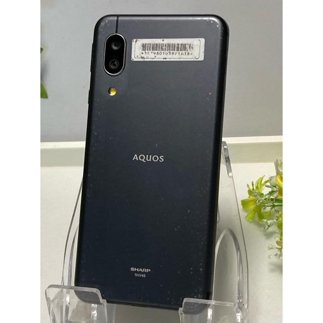 AQUOS sense au SHARP sense3 SHV45 ブラック☆ 4GB 64GB (SIMロック