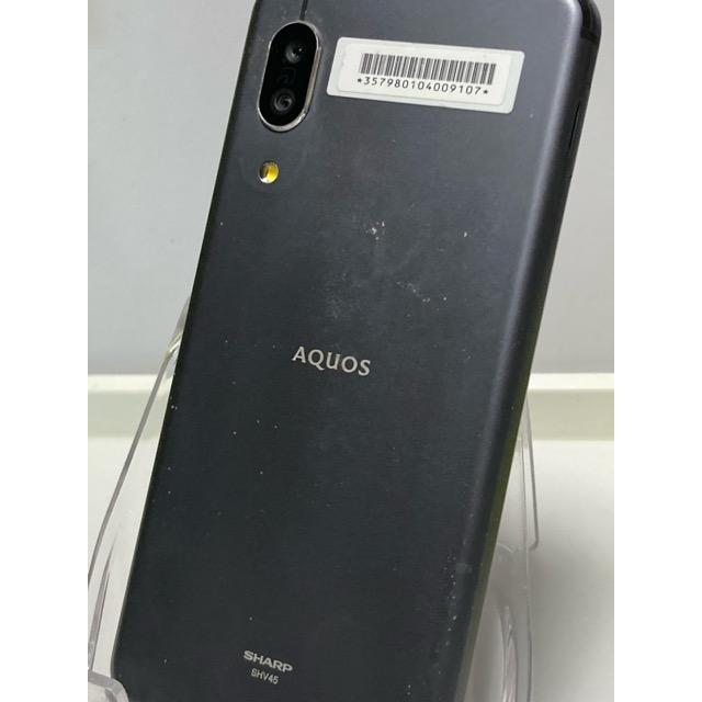 SHARP AQUOS sense3 SHV45 au 箱付き ブラック AQUOS sense au SHARP sense3 SHV45 ブラック☆ 4GB 64GB (SIMロック