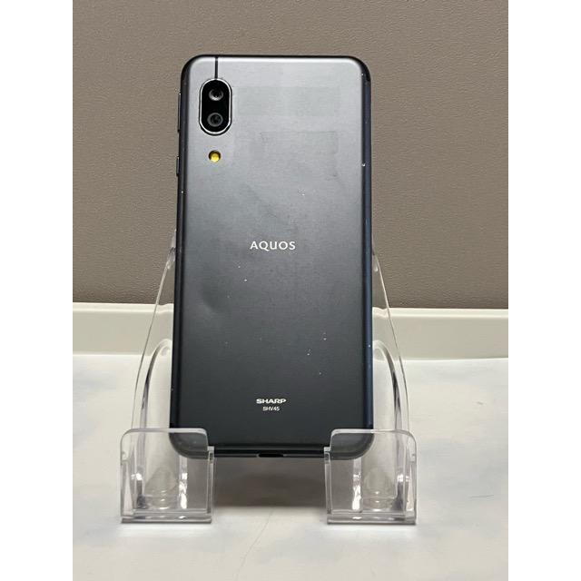 AQUOS SHV45 ブラック AQUOS sense au SHARP sense3 SHV45 ブラック☆ 4GB 64GB (SIMロック