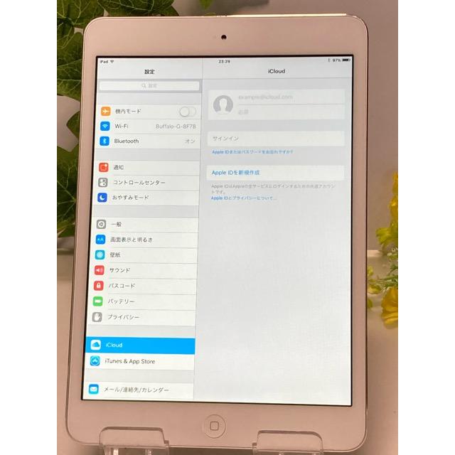 iPad mini Apple Wi-Fi 16GB ホワイト ios 9.3.5 MD531J/A アップル 