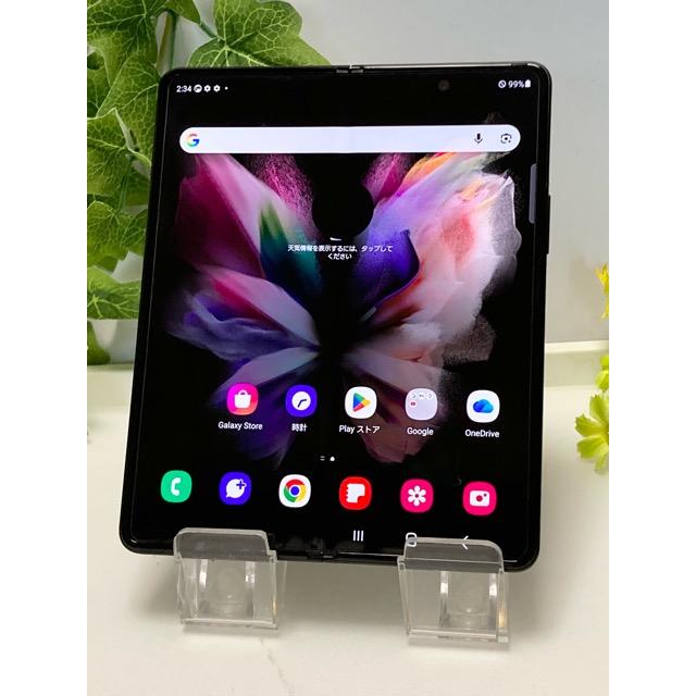 【難アリ】Galaxy Z Fold3 5G SCG11 シムフリー256GB Galaxy Z 訳あり Fold3 5G SCG11 au SIMフリー 12GB/256GB 画面サイズ