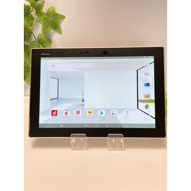arrows Tab フィルム装着済 ドコモ F-02K ホワイト【SIMロック解除済