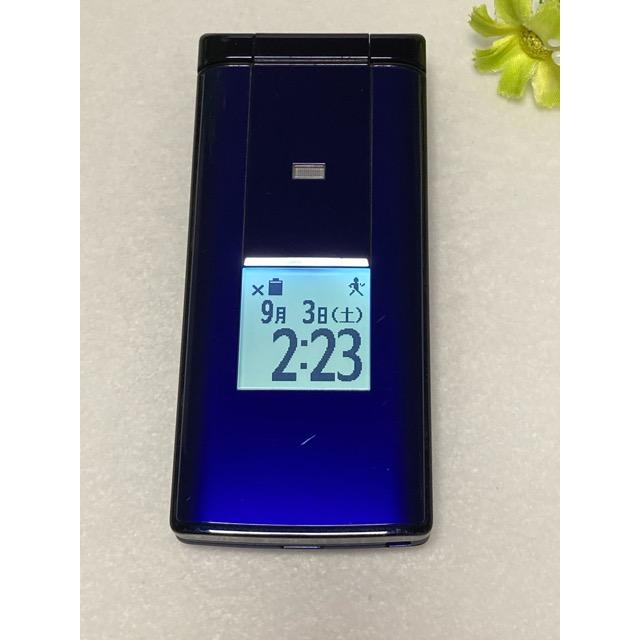 KYOCERA（京セラ） au かんたんケータイ KYF32 [ブルー] 携帯電話 本体