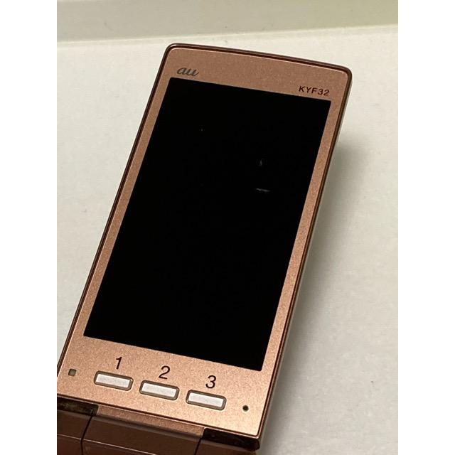 KYOCERA（京セラ） au かんたんケータイ KYF32 [ピンク] 携帯電話 本体