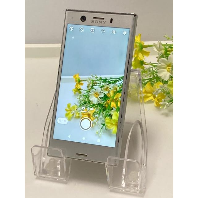 Xperia SIMフリー XZ1 Compact SO-02K docomo ホワイトシルバー