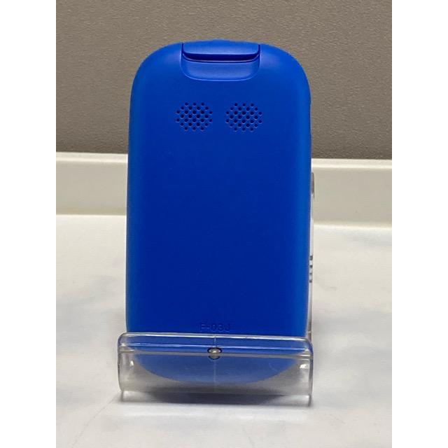 富士通（FUJITSU） 使用少 美品 ドコモ キッズケータイ F-03J ブルー