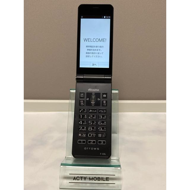 arrows ケータイ F-03L ブラック docomo SIMフリー 白ロム 4G arrows ケータイ F-03L ブラック docomo SIMフリー 白ロム 4G