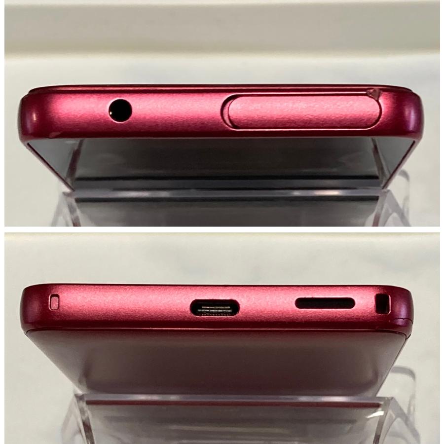 レッド スマートフォン 本体 中古】 KYV43 BASIO3 レッド SIMフリー 本体 au Aランク スマホ