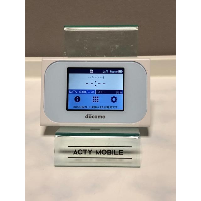 NTT docomo ドコモ Wi-Fi STATION N-01J ホワイト モバイル Wi-Fi