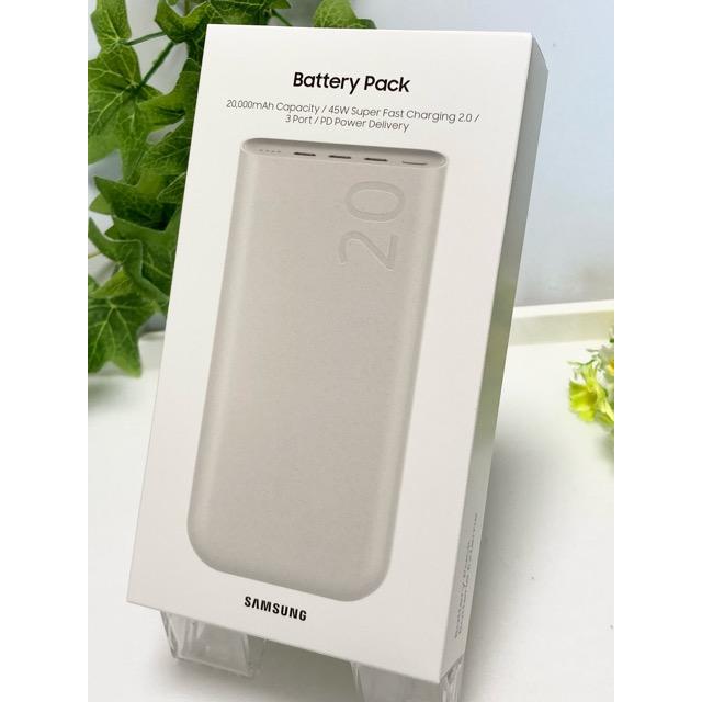 SAMSUNG（サムスン） 【新品未開封】45W Battery Pack 20,000mAh（EB