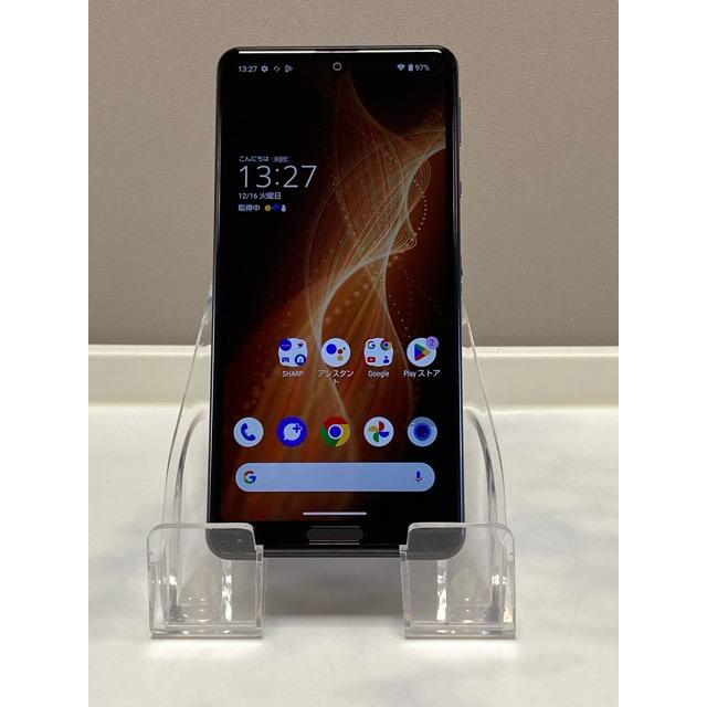 AQUOS sense 美品☆ SHARP 5G SHG03 ブラック SIMロック解除済み au