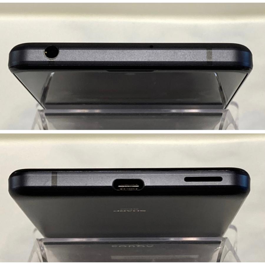 AQUOS sense 美品☆ SHARP 5G SHG03 ブラック SIMロック解除済み au