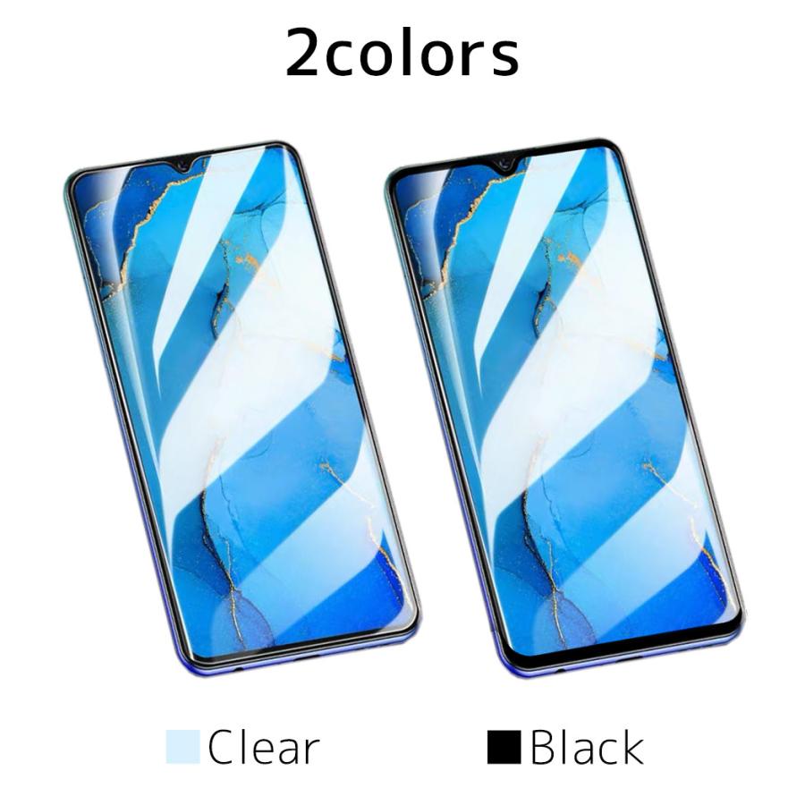 OPPO Reno3 A フィルム 5G 硬度9H 耐衝撃 クリーナー シール 3点セット  