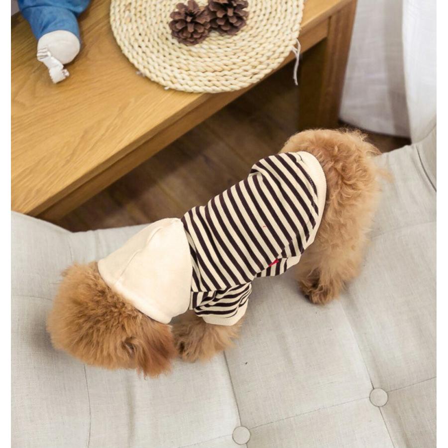 ドッグウェア パーカー 小型犬 猫 フード付き 半袖 春 秋冬 ペット 犬