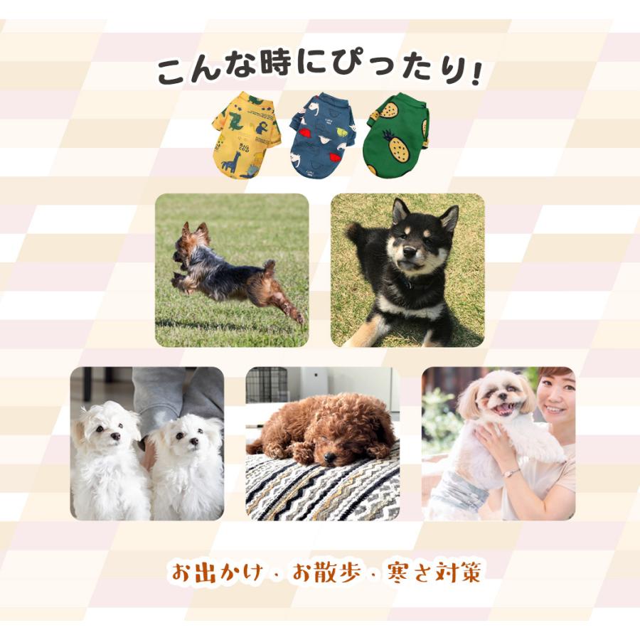 犬 服 大きいサイズ カットソー 犬の服 毛足 ドッグウェア お洒落 半袖 秋冬 着せやすい 小型犬 超小型犬 起毛 短い 暖かい 裏起毛 プルオーバー
