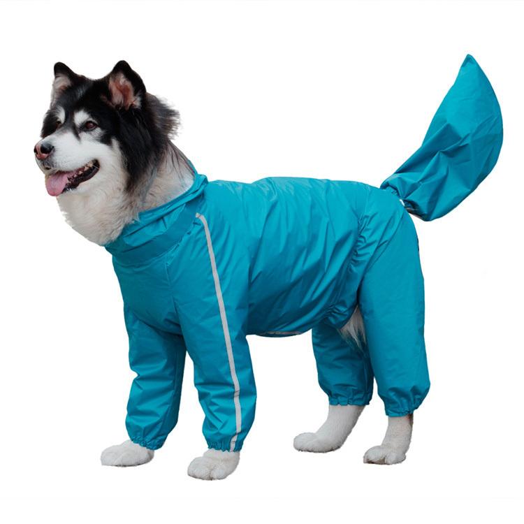 散歩 犬 服 レインコート フード付き 雨具 中型 大型 2タイプ カッパ