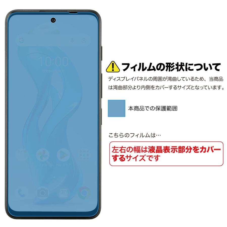 ASDEC（アスデック） nubia S 5G フィルム 光沢 保護フィルム カメラ