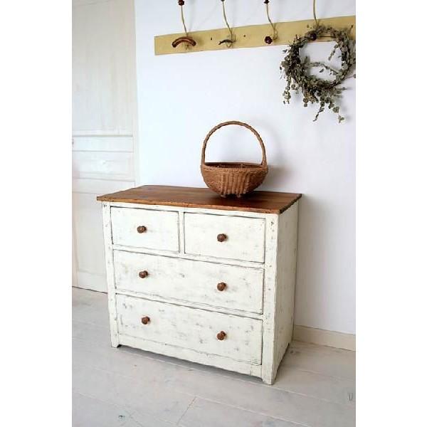 パイン家具 チェスト 2段 引き出し付き 2×2 Drawer Chest RT-169 パイン家具 チェスト : モビリグランデ