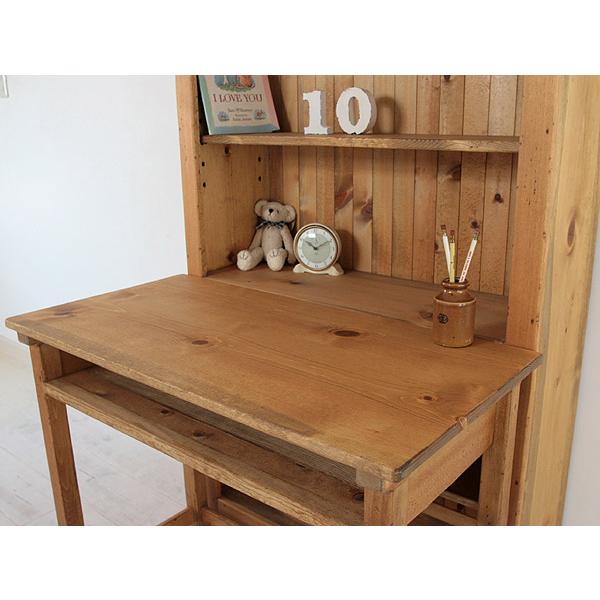シェルフデスクセットA SHELF DESK Bset 子供 デスク チャイルド 勉強机 パイン家具の画像