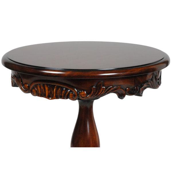 カフェテーブル 英国アンティークリプロダクト マホガニー