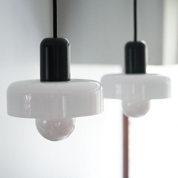 ルンナ ガラスペンダントライト 60 グレー : モビリグランデ - 通販