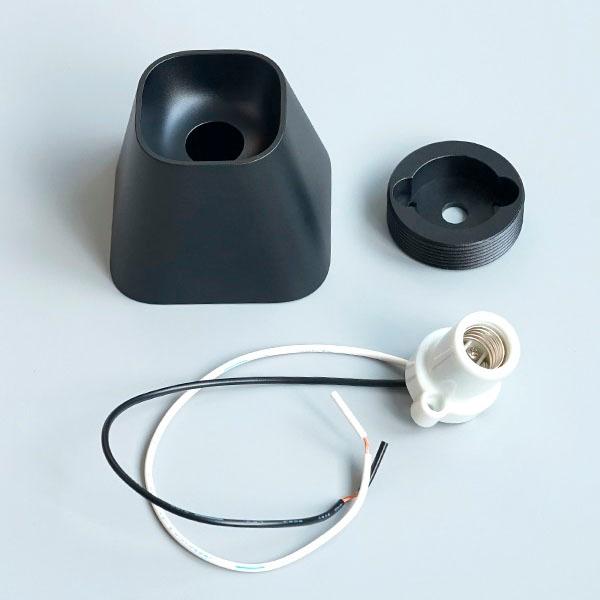 Grat light Conical BK グラットライトコニカル ブラック 壁掛け照明 LED電球専用 取付電気工事必須 電球別売_3