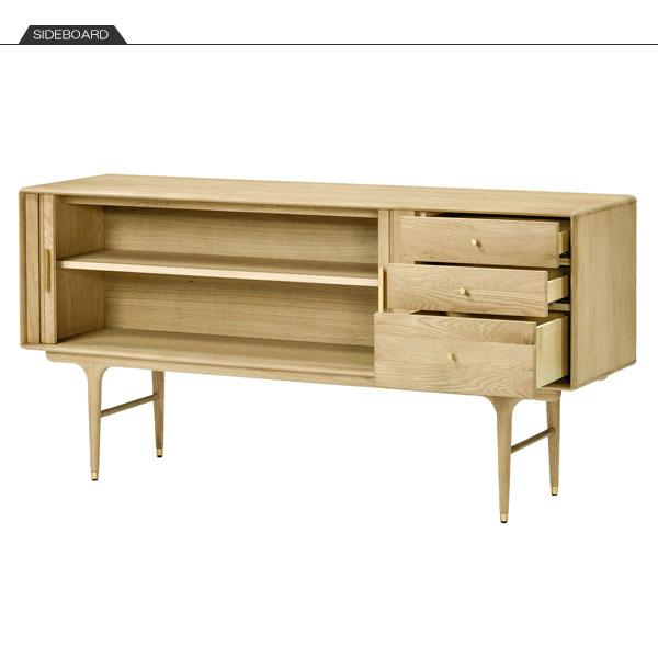 ASPLUND XANDER DESIGNS JULIE SIDEBOARD WHITE OAK 飾り棚 ASPLUND XANDER DESIGNS JULIE SIDEBOARD WHITE OAK 飾り棚