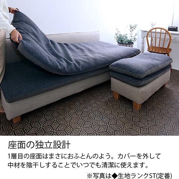 2人掛けソファ FUTON SOFA 生地ランクA_5