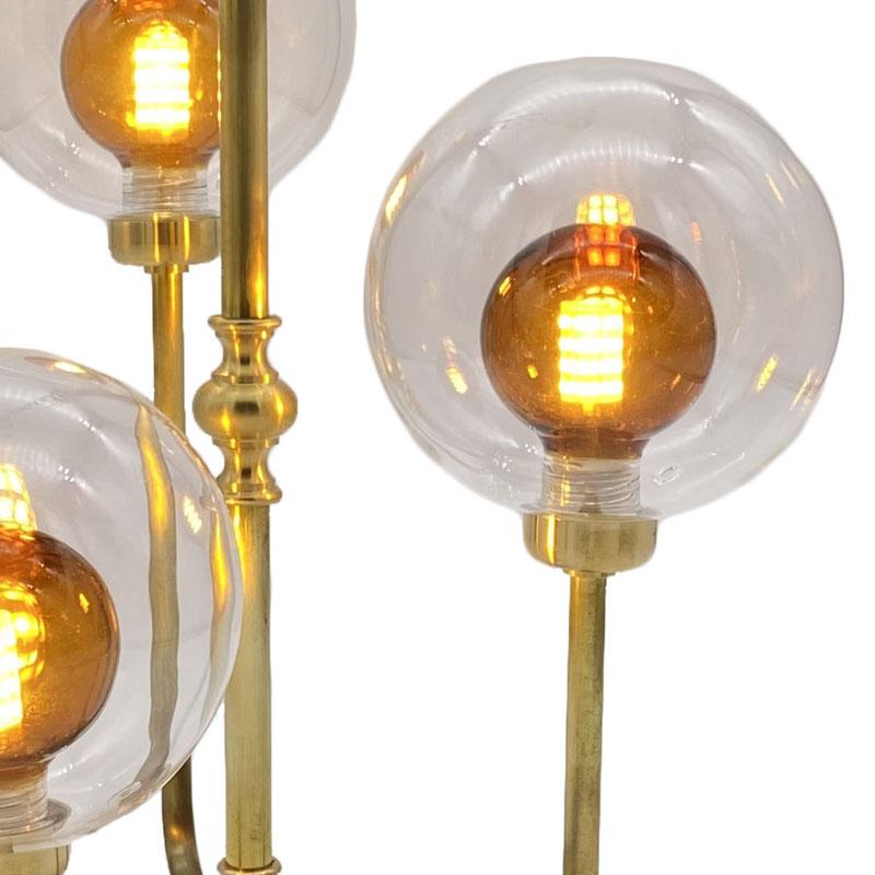 G9LED対応3灯シャンデリアセット 40W相当 ゴールド アンティーク ※電球付属の画像