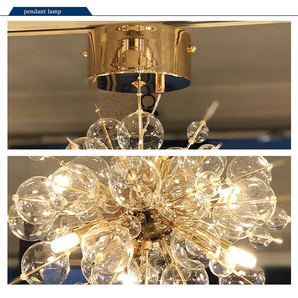 バブルシャンデリア BALLONmini 6灯 GOLD 照明 ペンダントライト