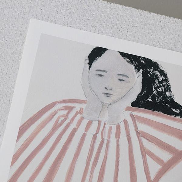 THE POSTER CLUB ザ・ポスタークラブ Still Waiting 50x70 北欧アート