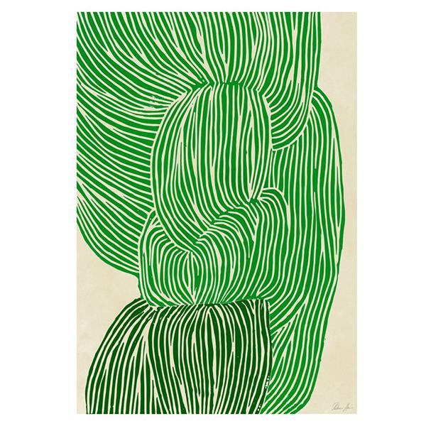 【フレーム付】THE POSTER CLUB Green Ocean 50×70 フレーム付】THE POSTER CLUB Green Ocean 50×70 フレーム付】THE