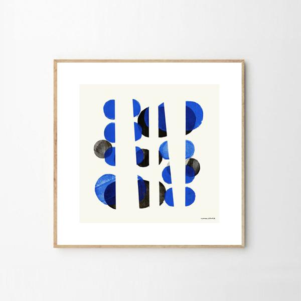 THE POSTER CLUB ザ・ポスタークラブ 北欧アートポスター Bleu a Part
